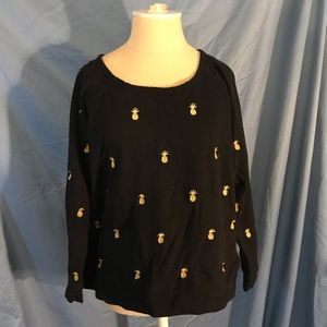 Long sleeve pineapple shirt